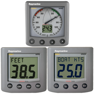 Raymarine ST60 Plus Package w/Speed, Depth & Wind Instruments