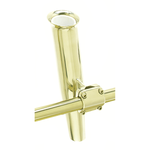 C.E. Smith Mid Mount 2-Way Clamp Rod Holder - Gold