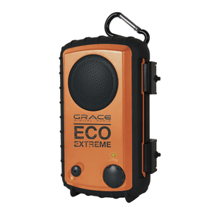 Grace Digital Eco Extreme Waterproof MP3 Speaker Case - Orange