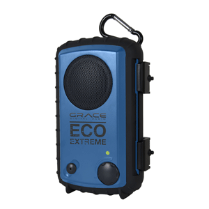 Grace Digital Eco Extreme Waterproof MP3 Speaker Case - Blue