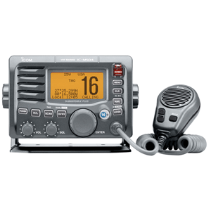 Icom M504A Gray VHF Radio w/Hailer