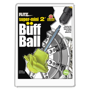 Flitz Buff Ball - Super Mini 2" - Yellow