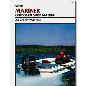 Clymer Mariner 2.5-275 HP Outboards 1990-1993
