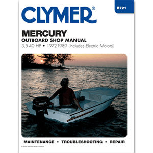 Clymer Mercury 3.5-40 HP Outboards (Includes Electric Motors) 19