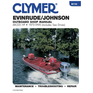 Clymer Evinrude/Johnson 48-235 HP Outboards (Includes Sea Drives