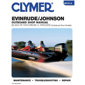 Clymer Evinrude/Johnson 85-300 HP Two-Stroke Outboards (Includes