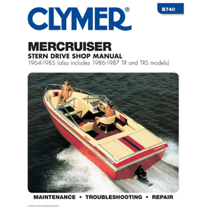 Clymer MerCruiser Stern Drives 1964-1985 w/TR & TRS, 1986-1987