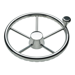 Ongaro 170 13.5" Stainless 5-Spoke Destroyer Wheel w/ Stainless