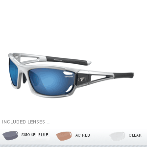 Tifosi Dolomite 2.0 Interchangeable Lens Sunglasses - Metallic S
