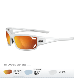Tifosi Dolomite 2.0 Interchangeable Lens Sunglasses - Pearl Whit