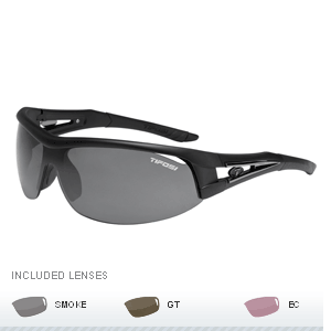 Tifosi Altar Golf Interchangeable Sunglasses - Matte Black