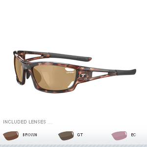 Tifosi Dolomite 2.0 Golf Interchangeable Sunglasses - Tortoise